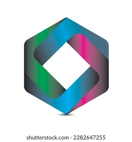 Diseño moderno de logotipos de polígonos en tutoriales de Adobe Illustrator