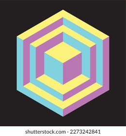 modern polygon logo design for your company logo