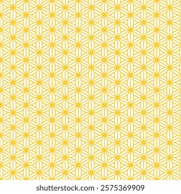 Modern Polygon Seamless Pattern Design. Gold Color Polygon Pattern Background. Seamless Geometric Pattern for for Textile Design, Stationery, Wrapping Papers, and Wallpapers.