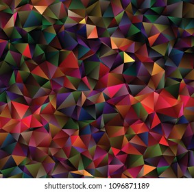Modern polygonal abstract background. Low poly crystal pattern. Graphic resource for your backgrounds, wallpaper, screen savers, covers, print, business cards, posters
