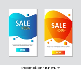 Modern Poster and Banner Pack for Business and Social Media Template Background Design Vector. Editable Text.