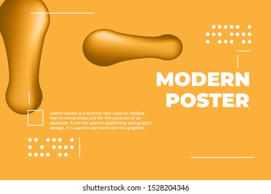 Modern Poster and Banner for Social media and Business Template Background Vector. Editable Text and Color.