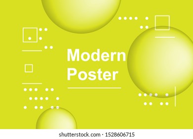Modern Poster and Banner for Social media and Business Template Background Vector. Editable Text and Color.