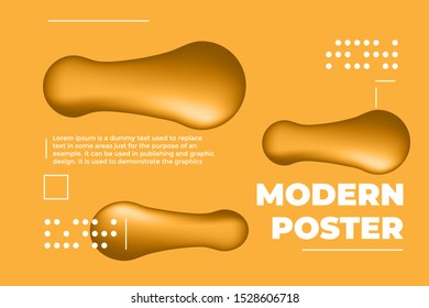 Modern Poster and Banner for Social media and Business Template Background Vector. Editable Text and Color.