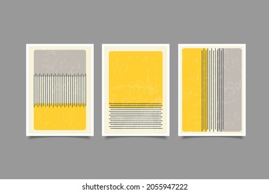 colección moderna de arte mural boho contemporáneo, ilustración vectorial eps 10