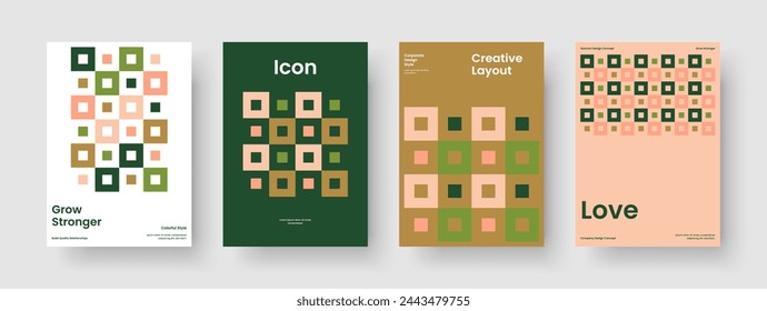 Modern Poster Design. Abstract Book Cover Layout. Isolated Banner Template. Report. Background. Business Presentation. Brochure. Flyer. Handbill. Advertising. Pamphlet. Portfolio. Newsletter