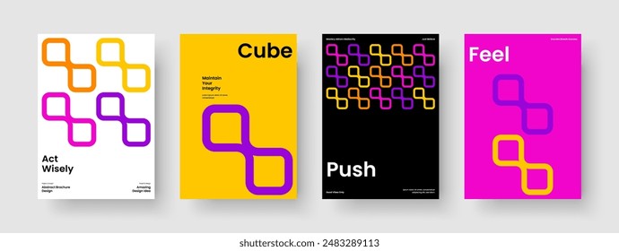 Modernes Plakatdesign. Abstrakte Broschüren Vorlage. Einzelblattlayout. Geschäftspräsentation. Buchumschlag. Banner. Hintergrund. Bericht. Newsletter. In: Magazine. Broschüre. Portfolio. Werbung