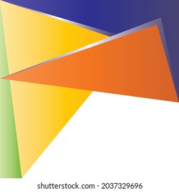 Modern poster design background yellow