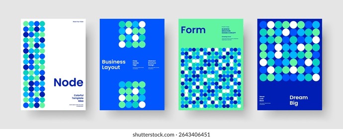 Modernes Posterdesign. Geometrisches Hintergrundlayout. Abstrakte Flyer-Vorlage. Geschäftspräsentation. Buchumschlag. Broschüre. Bericht. Banner. Broschüre. Zeitschrift. Werbung. Newsletter. Katalog