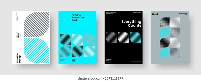 Modern Poster Design. Geometric Book Cover Template. Abstract Flyer Layout. Background. Banner. Report. Business Presentation. Brochure. Pamphlet. Catalog. Handbill. Journal. Magazine. Leaflet