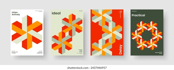 Modern Poster Design. Isolated Background Template. Abstract Book Cover Layout. Banner. Brochure. Flyer. Business Presentation. Report. Notebook. Catalog. Brand Identity. Pamphlet. Portfolio