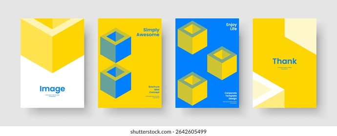 Modern Poster Design. Isolated Book Cover Template. Geometric Flyer Layout. Business Presentation. Background. Brochure. Banner. Report. Catalog. Newsletter. Pamphlet. Notebook. Portfolio. Journal