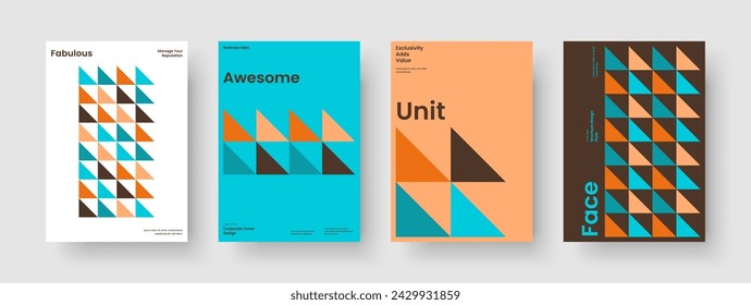 Modern Poster Design. Isolated Brochure Layout. Abstract Background Template. Flyer. Report. Book Cover. Business Presentation. Banner. Handbill. Leaflet. Magazine. Portfolio. Brand Identity