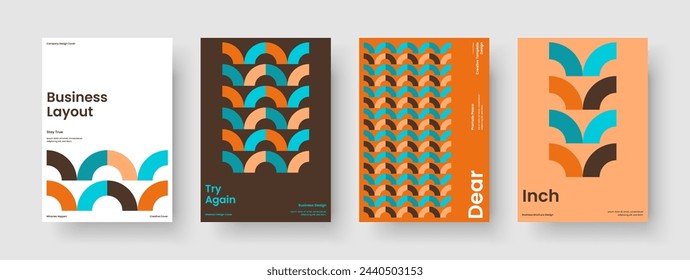 Modern Poster Design. Isolated Report Layout. Geometric Book Cover Template. Flyer. Brochure. Banner. Background. Business Presentation. Pamphlet. Newsletter. Catalog. Notebook. Leaflet. Magazine
