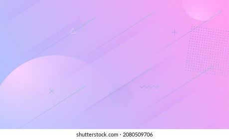 Modern Poster. Digital Shape. Technology Geometry. 3d Futuristic Banner. Mobile Paper. Abstract Screen. Violet Hipster Background. Cool Landing Page. Lilac Modern Poster