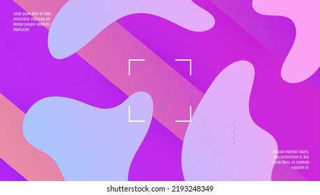 Modern Poster. Dynamic Background. Purple Plastic Flyer. Futuristic Screen. Technology Magazine. Mobile Page. Wave Landing Page. Cool Liquid Cover. Lilac Modern Poster