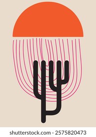 Modern poster geometric shape abstract background for design and creative, printable and easy to edit	