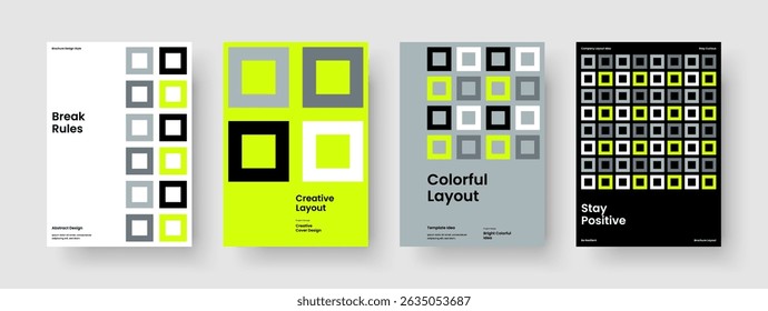 Modernes Posterlayout. Vorlage für kreativen Bericht. Isolierte Broschüre Design. Buchumschlag. Banner. Hintergrund. Flyer. Geschäftspräsentation. Werbung. Erfassung Broschüre. Portfolio. Newsletter