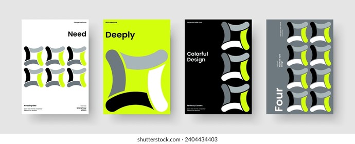 Modernes Plakatlayout. Geometrisches Bannerdesign. Vorlage für abstrakte Geschäftspräsentationen. Broschüre. Buchcover. Flyer. Hintergrund. Bericht. Pamphlet. Notebook. Markenidentität. Packungsbeilage beachten. Katalog