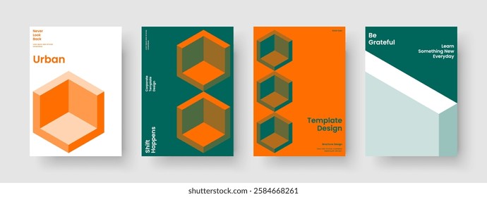 Modern Poster Layout. Geometric Book Cover Design. Isolated Business Presentation Template. Brochure. Report. Flyer. Background. Banner. Pamphlet. Leaflet. Notebook. Brand Identity. Newsletter