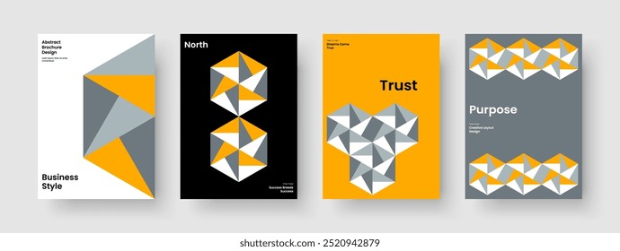Modern Poster Layout. Geometric Report Design. Isolated Business Presentation Template. Flyer. Book Cover. Background. Banner. Brochure. Portfolio. Journal. Newsletter. Pamphlet. Magazine. Leaflet