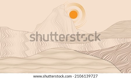 Similar – Image, Stock Photo Golden hour glow on towering Himalayan peaks