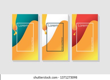 modern poster set