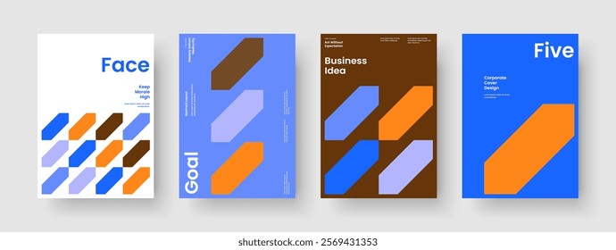 Modern Poster Template. Abstract Brochure Design. Geometric Flyer Layout. Banner. Report. Background. Book Cover. Business Presentation. Journal. Pamphlet. Handbill. Notebook. Magazine