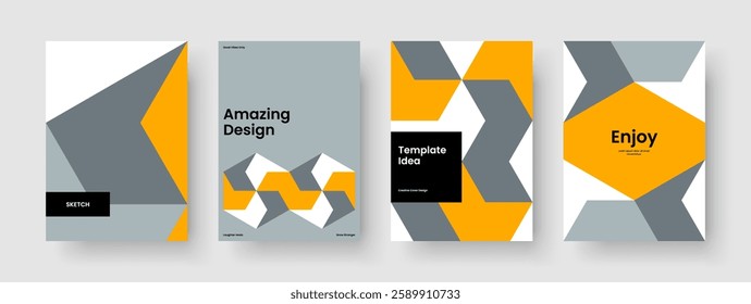 Modern Poster Template. Creative Flyer Layout. Geometric Book Cover Design. Background. Business Presentation. Report. Banner. Brochure. Magazine. Handbill. Advertising. Pamphlet. Brand Identity