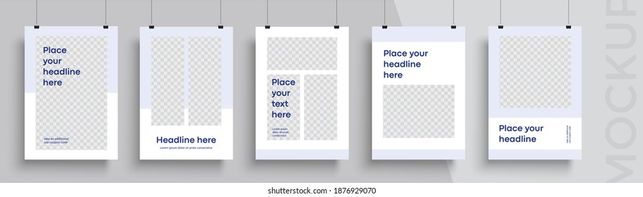 Modern poster template. Easy to adapt to brochure, annual report, magazine, poster, card, corporate presentation, portfolio, flyer, banner, website, app