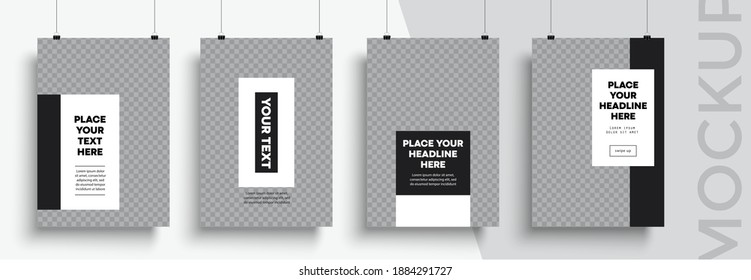 Modern poster template. Easy to adapt to brochure, annual report, magazine, poster, card, corporate presentation, portfolio, flyer, banner, website, app