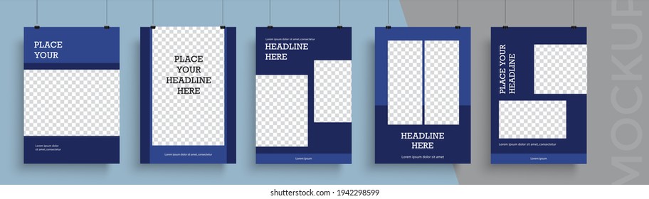 Modern poster template. Easy to adapt to brochure, annual report, magazine, poster, card, corporate presentation, portfolio, flyer, banner, website, app