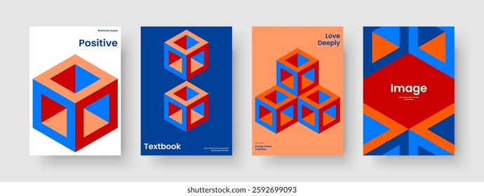 Modern Poster Template. Geometric Book Cover Layout. Creative Background Design. Banner. Brochure. Report. Flyer. Business Presentation. Notebook. Advertising. Handbill. Magazine. Leaflet. Journal