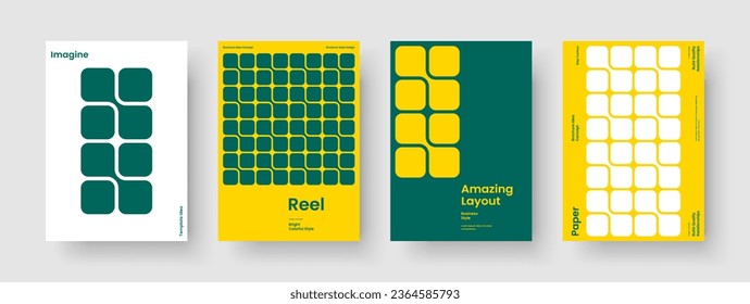 Plantilla moderna de afiches. Diseño de informes geométricos. Diseño creativo de presentación de negocios. Portada del libro. Volante. Cartel. Folleto. Antecedentes. Diario. Catálogo. Cartera. Publicidad. Identidad de marca