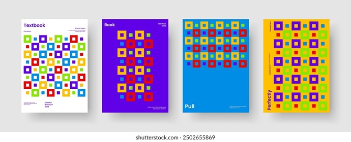 Plantilla de póster moderna. Diseño de presentación de negocios aislados. Diseño de Anuncio creativo. Antecedentes. Folleto. Volante. Portada de libro. Informe. Cuaderno. Manual. Folleto. Boletín informativo. Identidad de marca