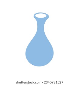 Modern pottery shape recolorable vector element
