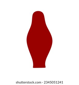 Modern pottery shape recolorable vector element