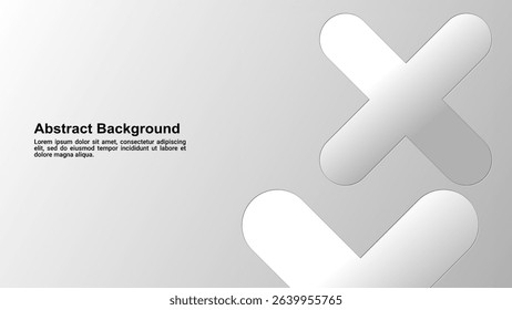 Modern premium abstract geometric shape background 