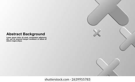 Modern premium abstract geometric shape background 