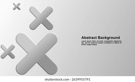 Modern premium abstract geometric shape background 