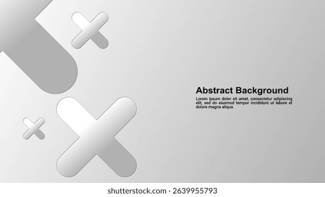 Modern premium abstract geometric shape background 