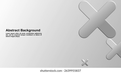 Modern premium abstract geometric shape background 