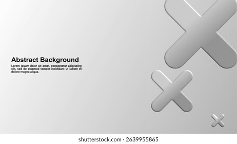 Modern premium abstract geometric shape background 