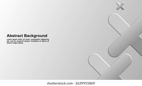 Modern premium abstract geometric shape background 