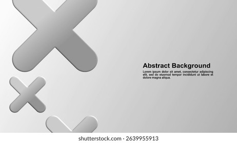 Modern premium abstract geometric shape background 