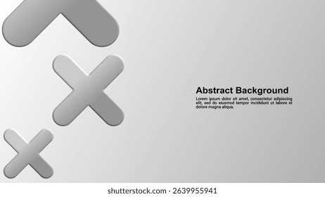 Modern premium abstract geometric shape background 