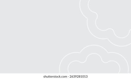 Modern premium abstract white background 