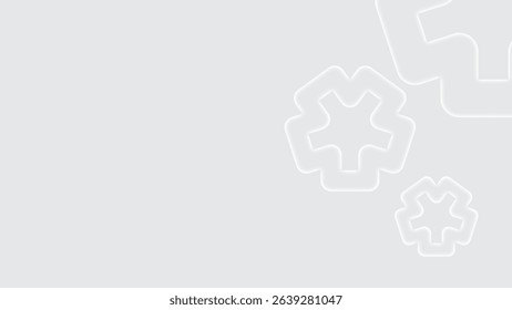 Modern premium abstract white background 