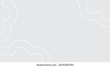 Modern premium abstract white background 