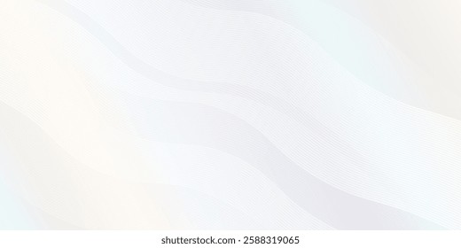 Modern premium background design with white line luxury pastel colour. Abstract horizontal vector template for business banner formal backdrop abstract modern design